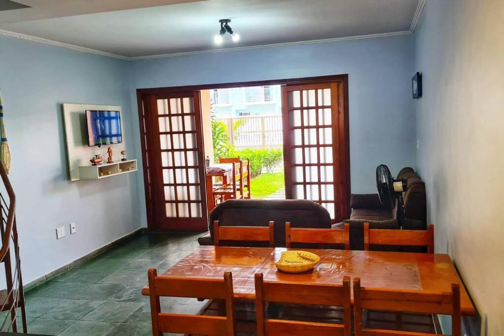 100Mts Da Praia Com Churrasqueira, Piscina E Wi-Fi Caraguatatuba Exteriör bild